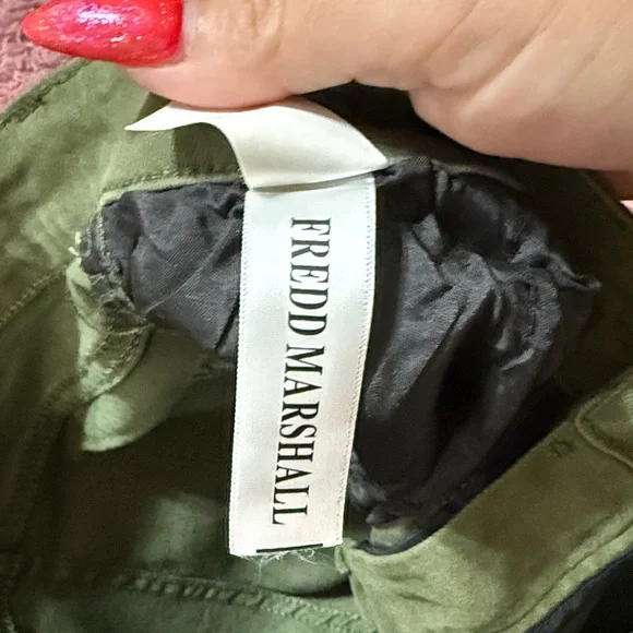 Marshall Boys Olive Green Stretch Jeans - Picture 4 of 7